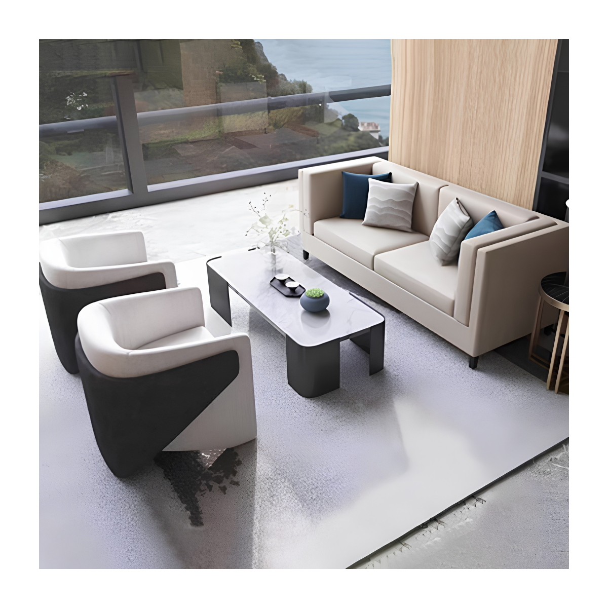 Duality Curve Armchair